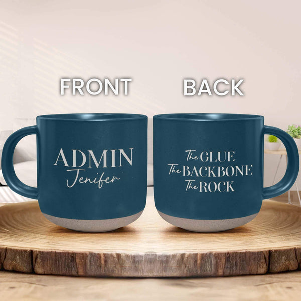 Administrative Assistant Gift, Administrative Professionals Day Gift, Administrative Team Pottery Mug, Employee Appreciation Gift, Admin Mug MLN5685TNB