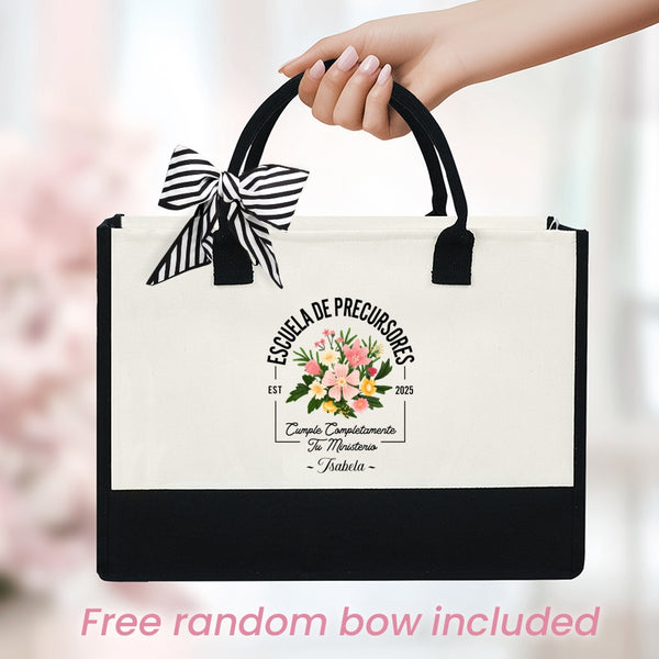 Pioneer School 2025 Spanish Gifts, Escuela De Precursor, Personalized Pioneer School Tote Bag, Pioneer School Bag, Best Life Ever, jw gift TQN-1388-NTH