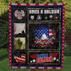 Once A Soldier, Always A Soldier - Quilt R148 Geembi™