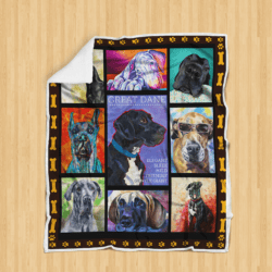 Great Dane Art - Blanket R161 Geembi™