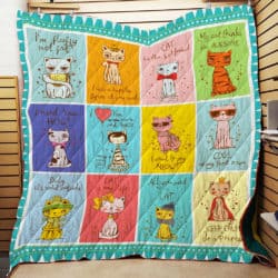 My cat is awesome - Quilt R180 Geembi™