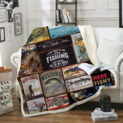 Fishing Sofa Throw Blanket TH187 Geembi™