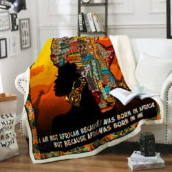 Africa Was Born In Me Sofa Throw Blanket P387 Geembi™