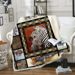 Zebra Sofa Throw Blanket Th417 Geembi™