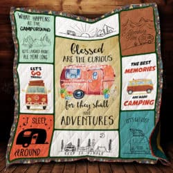 Best Memories Made Camping Quilt Geembi™
