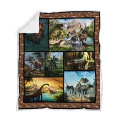 Dinosaur World Sofa Throw Blanket TH401 Geembi™