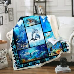 Dolphin blanket Th426 Geembi™