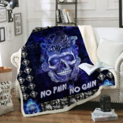 No pain, no gain sofa blanket TH432 Geembi™