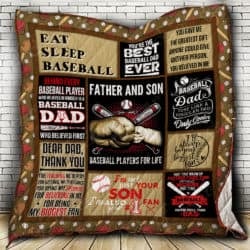 Father And Son, Baseball Quilt P418 Geembi™