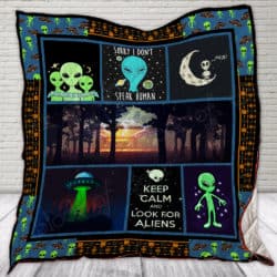 Keep calm and look for aliens Quilt TH459 Geembi™