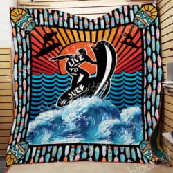 Live To Surf Quilt D289 Geembi™