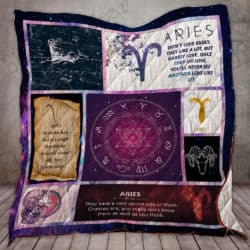 Aries - They Have A Very Secret Side Of Them Quilt SS044 Geembi™