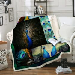 Peacock Sofa Throw Blanket SS123 Geembi™