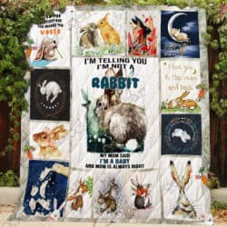 Even The Smallest One Can Change The World Rabbit Quilt P345 Geembi™