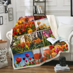 Tulip Sofa Throw Blanket SS045 Geembi™