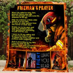 Fireman's Prayer Quilt SS180 Geembi™