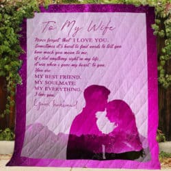 My Wife - You Are My Best Friend, My Soulmate, My Everything Quilt SS086 Geembi™