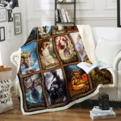 Twelve Olympians Greek Mythology Sofa Throw Blanket P211 Geembi™