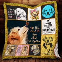 All You Need Is Love And A Golden Quilt SS204 Geembi™