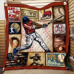 Born to be Baseball Star Quilt TH568 Geembi™