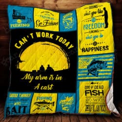 I'd Rather Be Fishing Quilt SS168 Geembi™