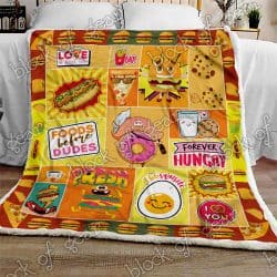 Love Food Sofa Throw Blanket T26 Geembi™