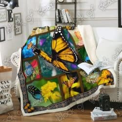 Butterflies Sofa Throw Blanket N63 Geembi™
