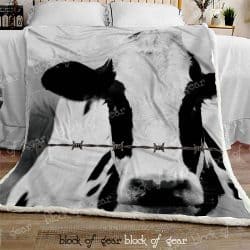 Holstein Cow Sofa Throw Blanket D364 Geembi™