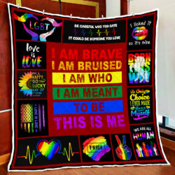 LGBT Pride. This Is Me Quilt Blanket Geembi™