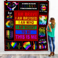 LGBT Pride. This Is Me Quilt Blanket Geembi™