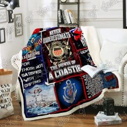 U.S Coast Guard Sofa Throw Blanket Geembi™