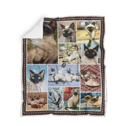 Siamese Cat Sofa Throw Blanket TH720 Geembi™