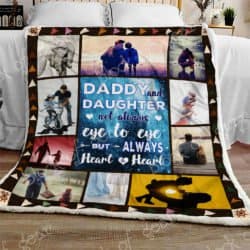 Dad And Daughter Sofa Throw Blanket N19 Geembi™