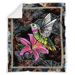 Hummingbird Sofa Throw Blanket Geembi™