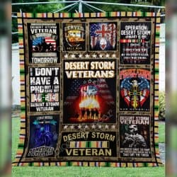 Desert Storm Veterans Quilt Geembi™