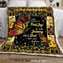 Find God In A Butterfly Sofa Throw Blanket DK474 Geembi™