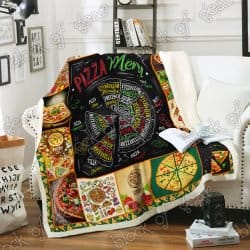 Love Pizza Sofa Throw Blanket NH75 Geembi™
