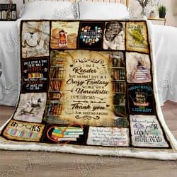 I Am A Reader Sofa Throw Blanket Geembi™