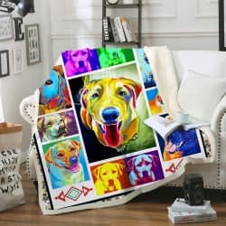 Labrador Retriever Sofa Throw Blanket Geembi™
