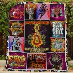 Rock and Roll Will Save Your Soul Quilt TT146 Geembi™