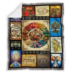 Jewish Culture Sofa Throw Blanket Geembi™
