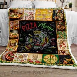 Love Pizza Sofa Throw Blanket NH75 Geembi™
