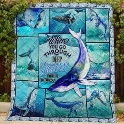 I Love Whale Quilt TTL176 Geembi™