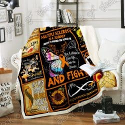 Multiple Sclerosis Sofa Throw Blanket Geembi™