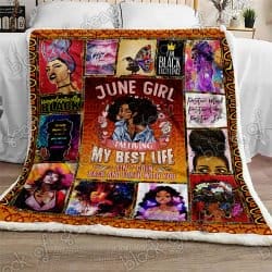 June Girl Sofa Throw Blanket Geembi™