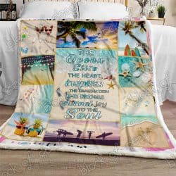 Let The Sea Set You Free Sofa Throw Blanket TT219 Geembi™