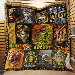 The Best Are Born In August Quilt Geembi™