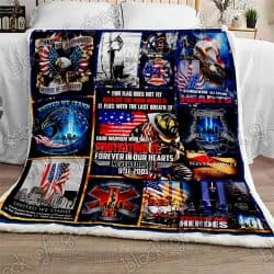 Forever in Our Hearts September 11 Sofa Throw Blanket Geembi™