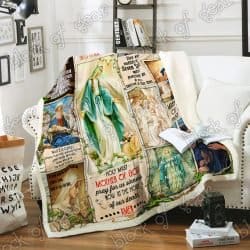 Blessed Virgin Mary, Our Lady Sofa Throw Blanket Geembi™