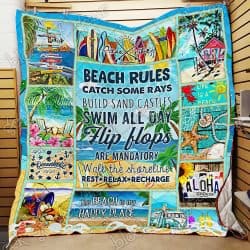 Beach Rules Quilt Geembi™